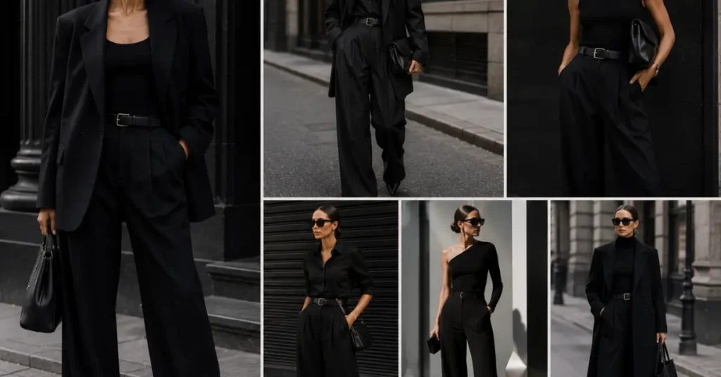 Bold All Monochrome Looks