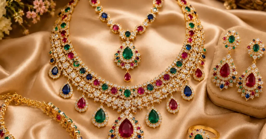 Colored Gemstone Jewellery