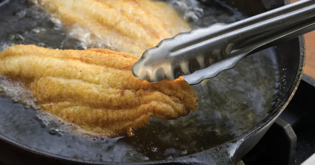 Fry until golden brown.
