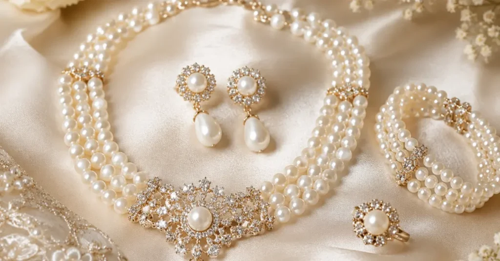 Pearl Wedding Jewels