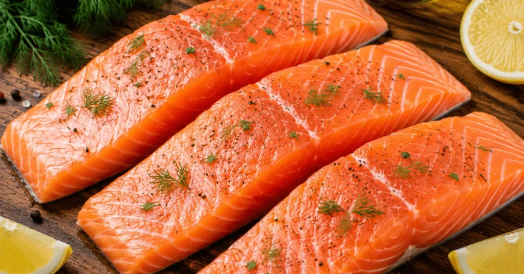 Salmon fish
