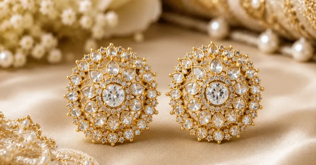 Statement Bridal Studs 