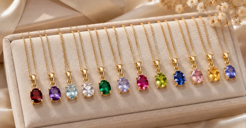 Birthstone Pendant
