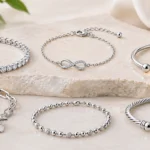 silver bracelets